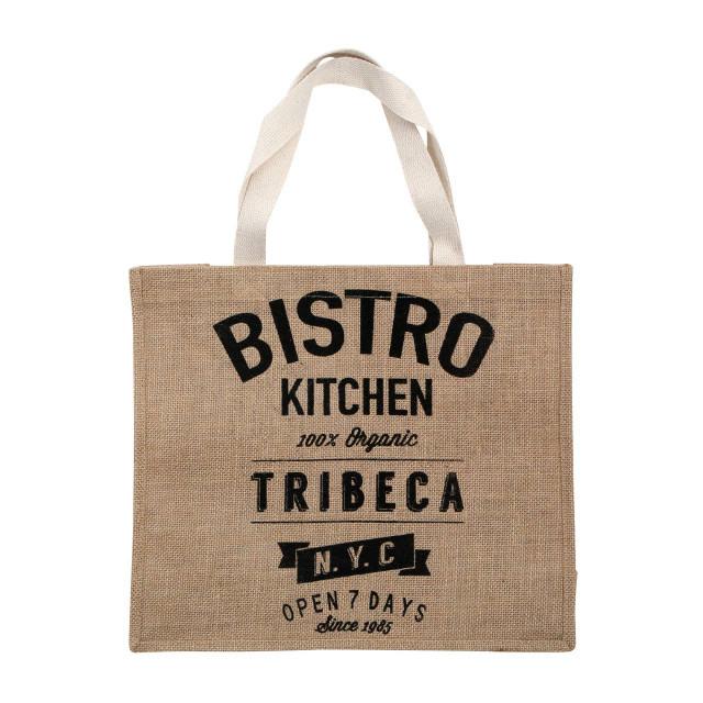 premier housewares Bistro Jute Shopping Bag