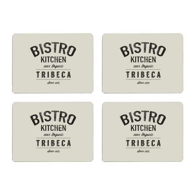 premier housewares Bistro Set Of Four Placemats