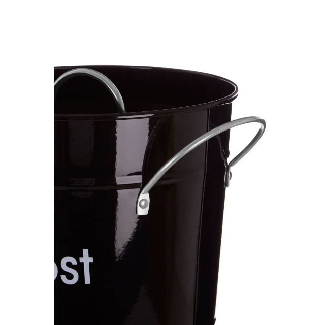 Premier Housewares Black Compost Bin