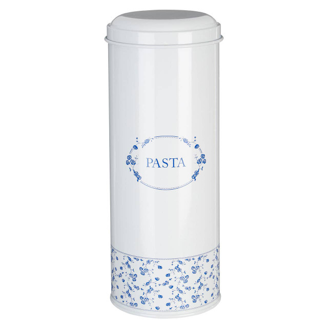 Premier Housewares Blue Rose Pasta Canister