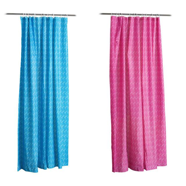 Premier Housewares Blue Shower Curtain