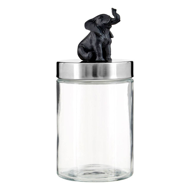 premier housewares Boho Elephant Jar