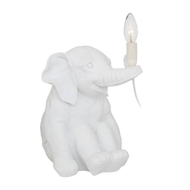 Premier Housewares Boho Elephant Table Lamp