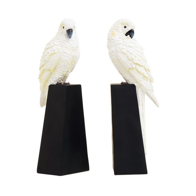 Premier Housewares Boho Set Of Two Parrot Bookends