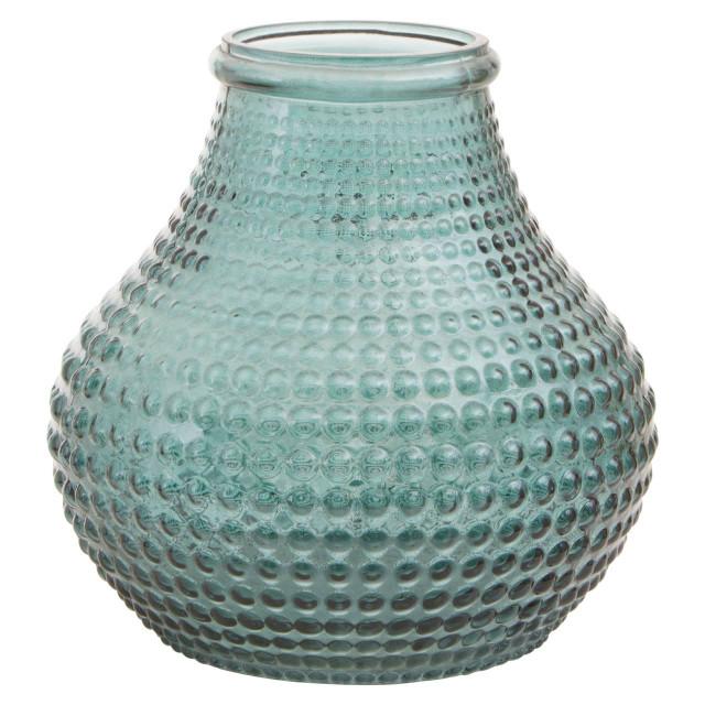 Premier Housewares Bolla Large Green Glass Vase