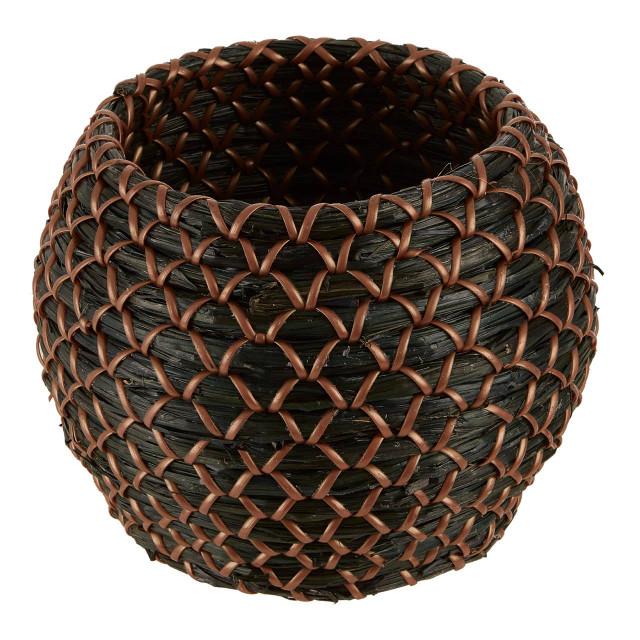 Premier Housewares Bora Seagrass Basket Planter