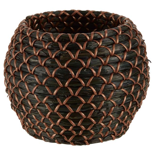 premier housewares Bora Seagrass Basket Planter