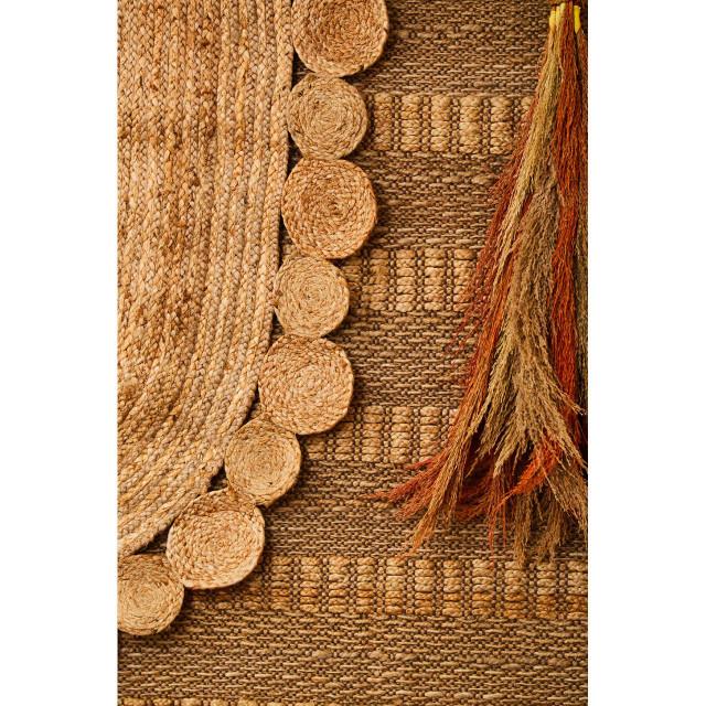 Premier Housewares Bosie Demir Ova Jute Rug