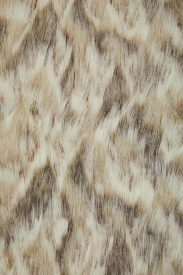 Premier Housewares Bosie Lamina Natural Fur Throw