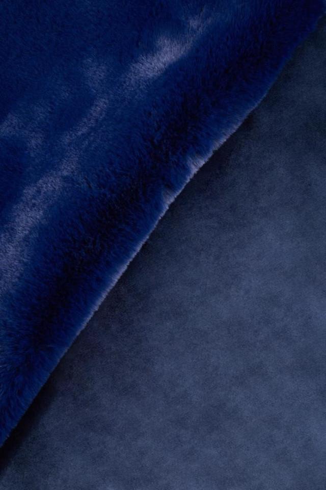 Premier Housewares Bosie Lamina Navy Blue Throw