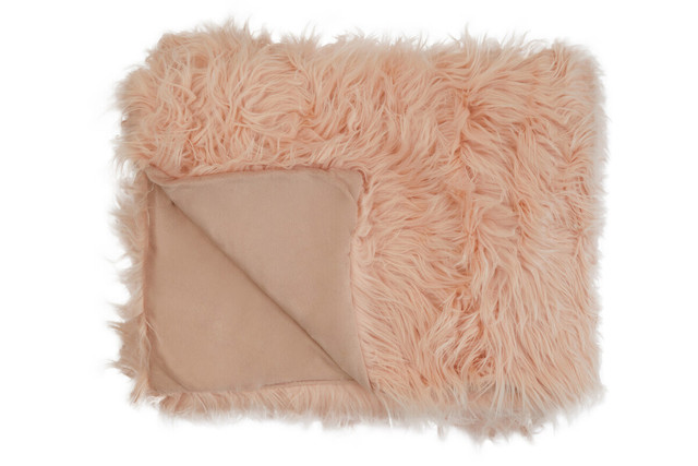 premier housewares Bosie Lamina Pink Throw