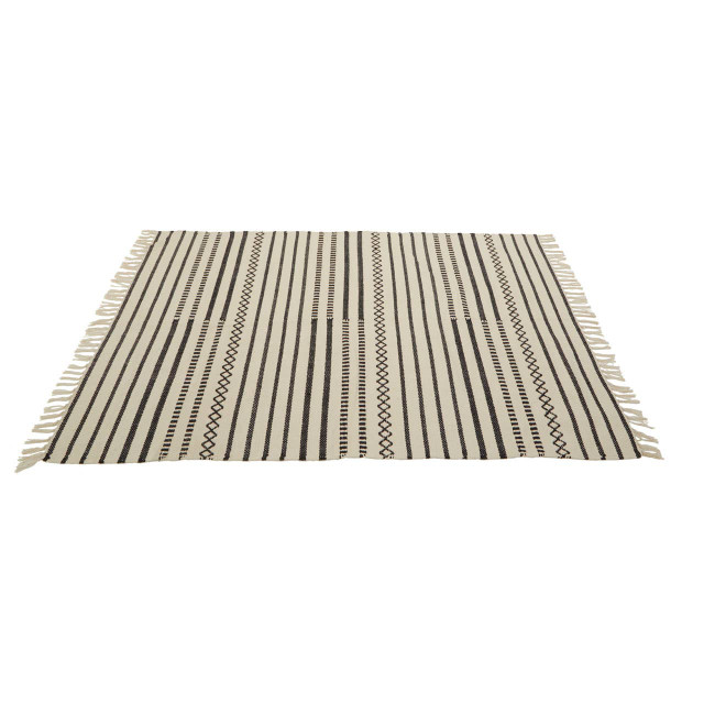 Premier Housewares Bosie Madras Cotton Rug