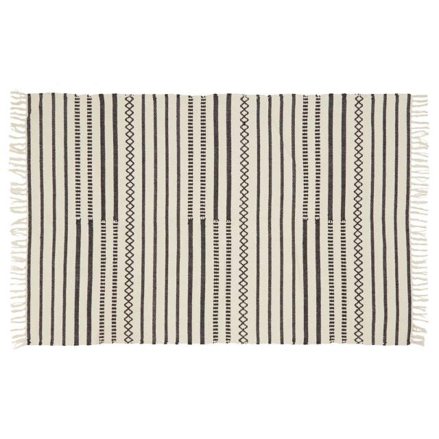 Premier Housewares Bosie Madras Cotton Rug