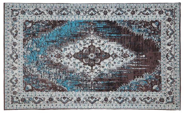 Premier Housewares Bosie Morvi Large Teal Rug