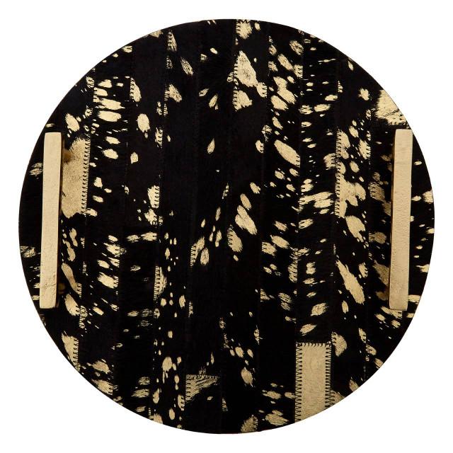 Premier Housewares Bowerbird Cowhide Tray