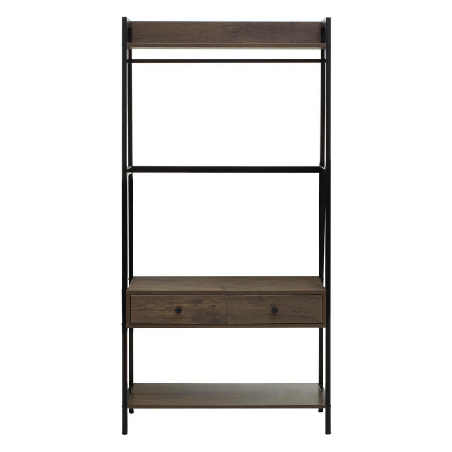 Premier Housewares Bradbury Dark Oak Storage Unit