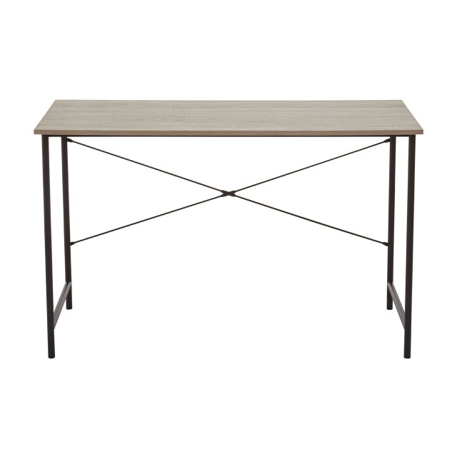 Premier Housewares Bradbury Grey Oak Top Desk