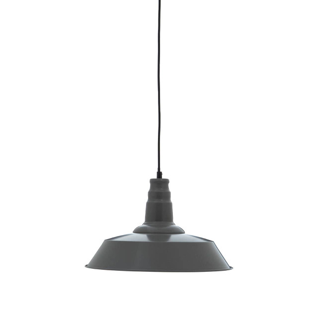 premier housewares Brant Grey Metal Pendant Light
