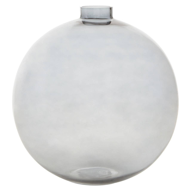 premier housewares Bree Grey Glass Vase