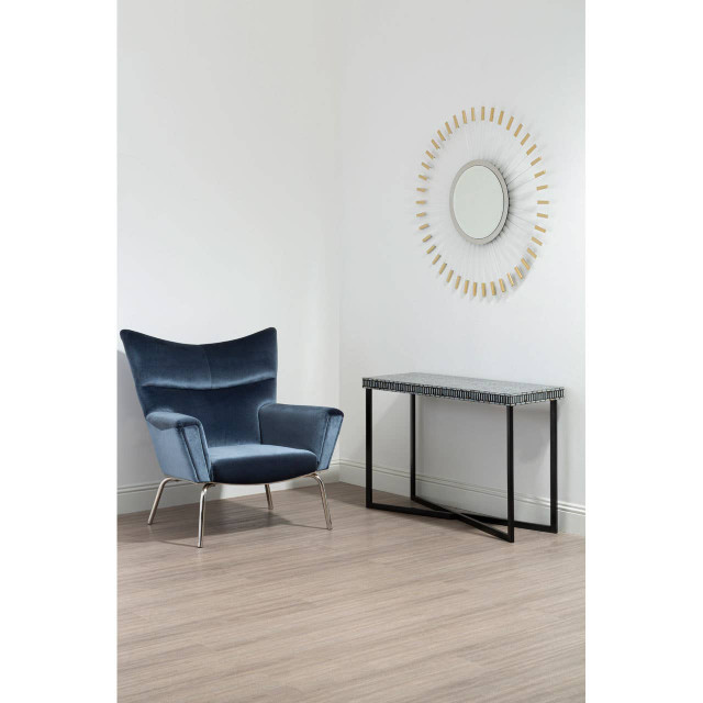 Premier Housewares Bria Shell Inlay Console Table