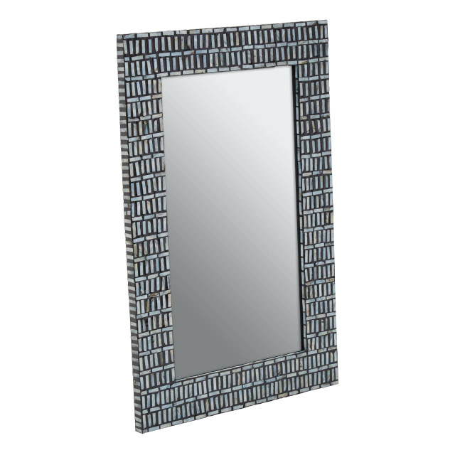 Premier Housewares Bria Shell Inlay Wall Mirror