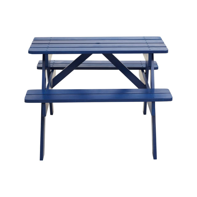 Premier Housewares Brighton Blue Kids Picnic Bench
