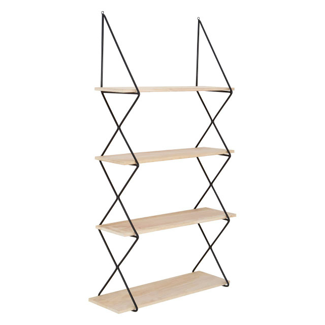 Premier Housewares Brixton 4 Tier Wall Shelf