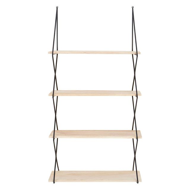Premier Housewares Brixton 4 Tier Wall Shelf