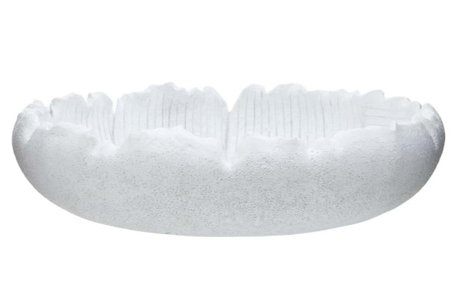 Premier Housewares Broc White Textured Bowl