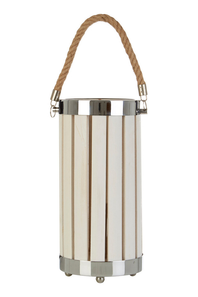 premier housewares Brooke White Wood Table Lamp