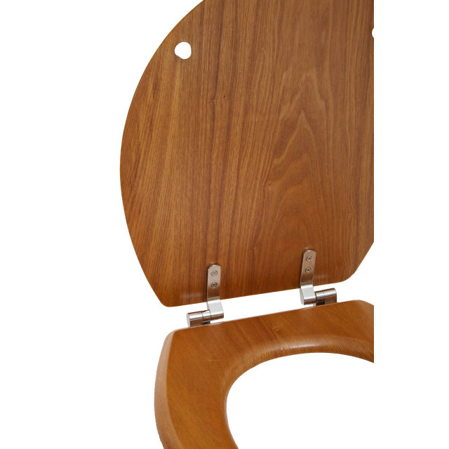 Premier Housewares Brooks Light Oak Toilet Seat