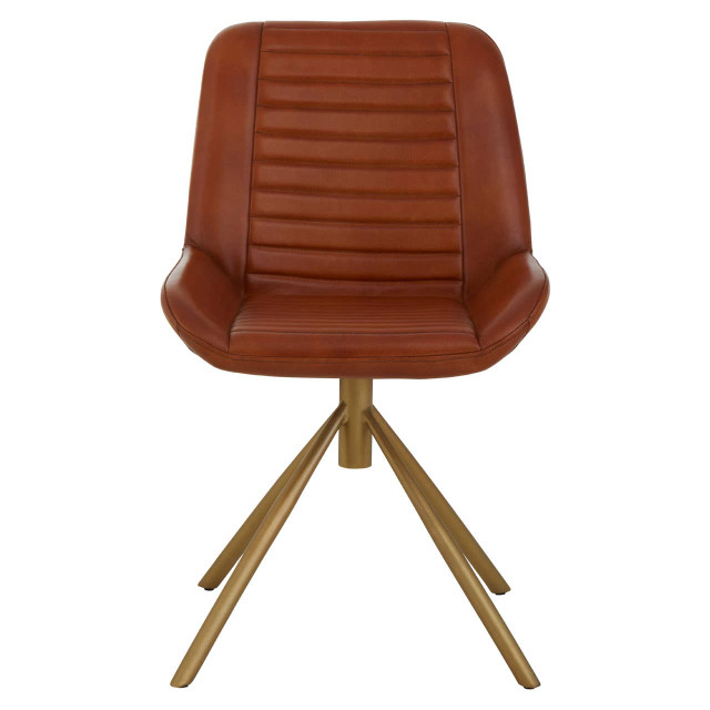 premier housewares Buffalo Tan Leather Chair