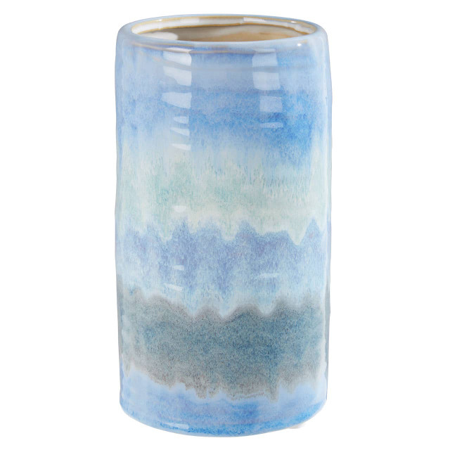 Premier Housewares Caldera Gradient Blue Vase