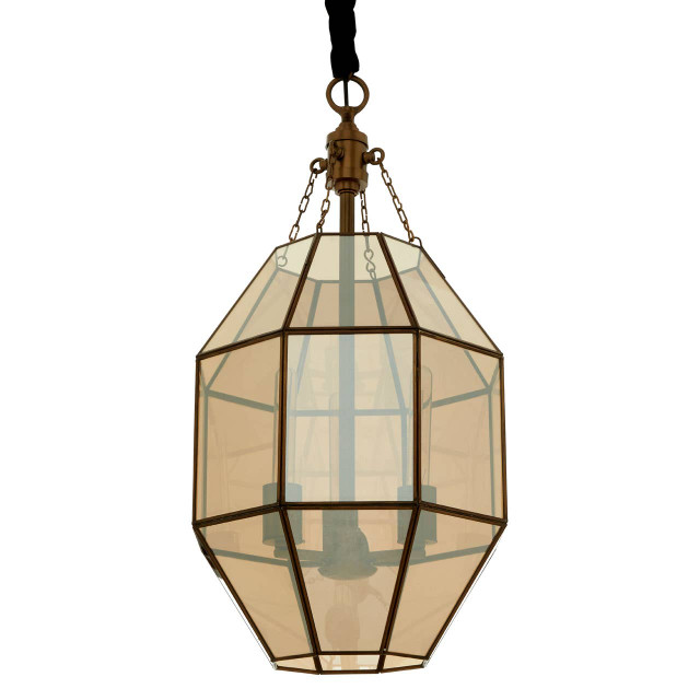 Premier Housewares Calissa Polygonal Pendant Light