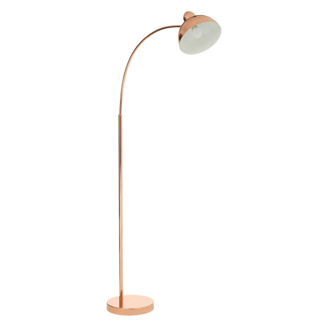 Premier Housewares Calle Copper Floor Lamp
