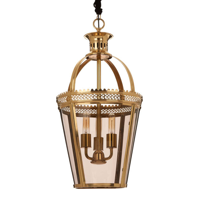 Premier Housewares Caly Tinted Glass Pendant Light