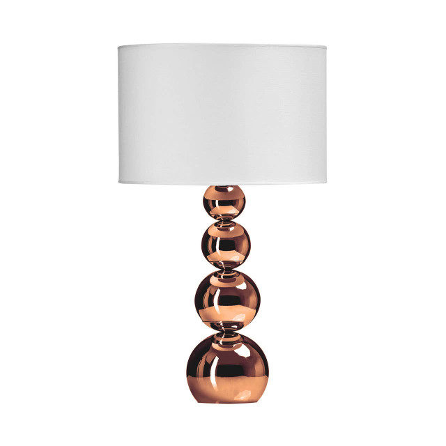 Premier Housewares Cameo Touch Lamp With UK Plug