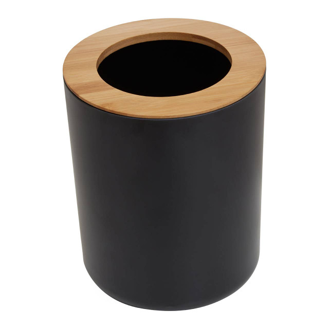 Premier Housewares Canyon Black Dust Bin