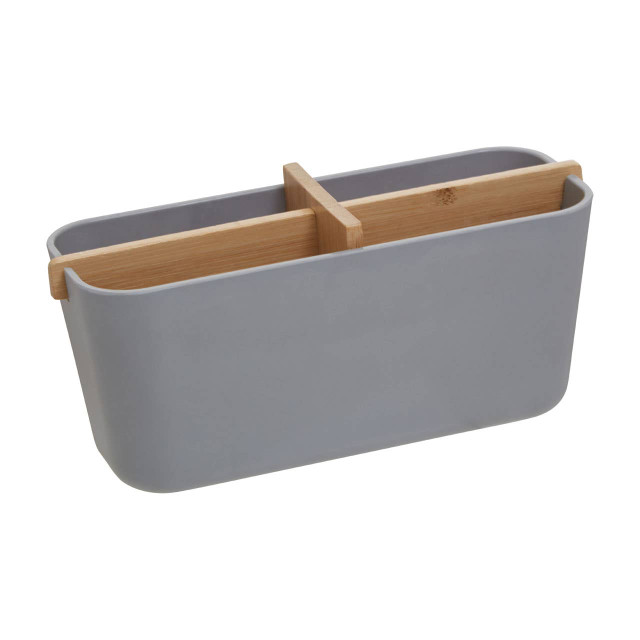 Premier Housewares Canyon Grey 4 Section Organiser