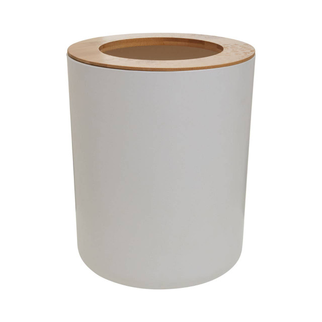 Premier Housewares Canyon White Dust Bin