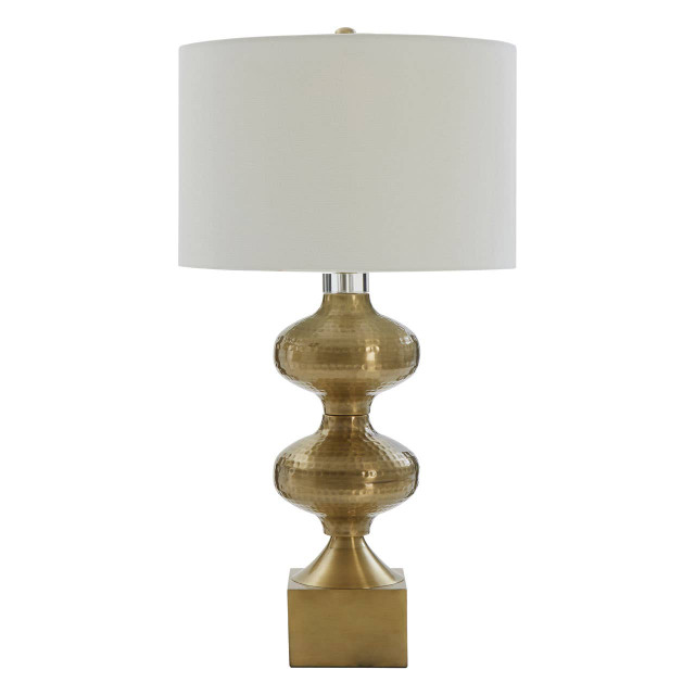 Premier Housewares Carly Brass Table Lamp