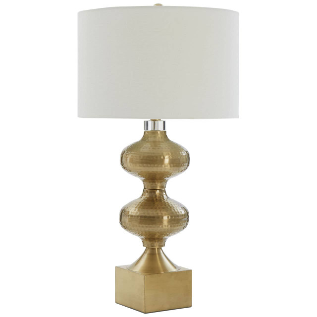 Premier Housewares Carly Brass Table Lamp