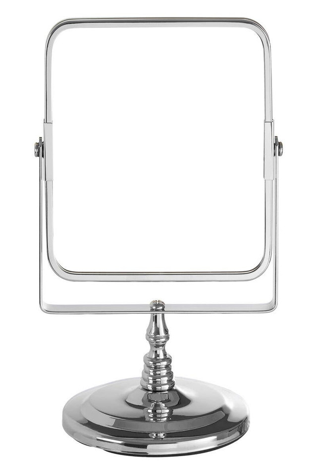 Premier Housewares Cassini Chrome Table Mirror