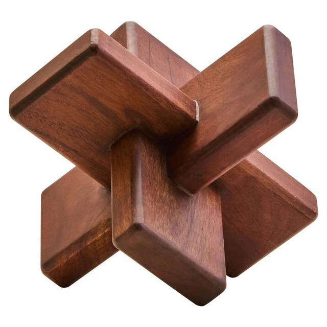 Premier Housewares Cato Brown Wood Sculpture