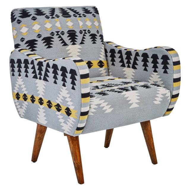 Premier Housewares Cefena Kilim Style Armchair
