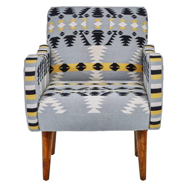 Premier Housewares Cefena Kilim Style Armchair