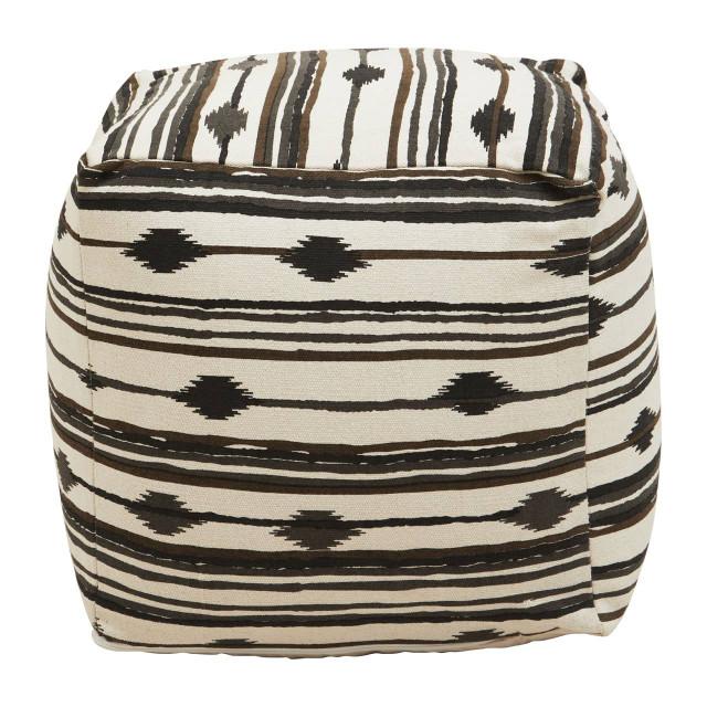 premier housewares Cefena Square Pouffe