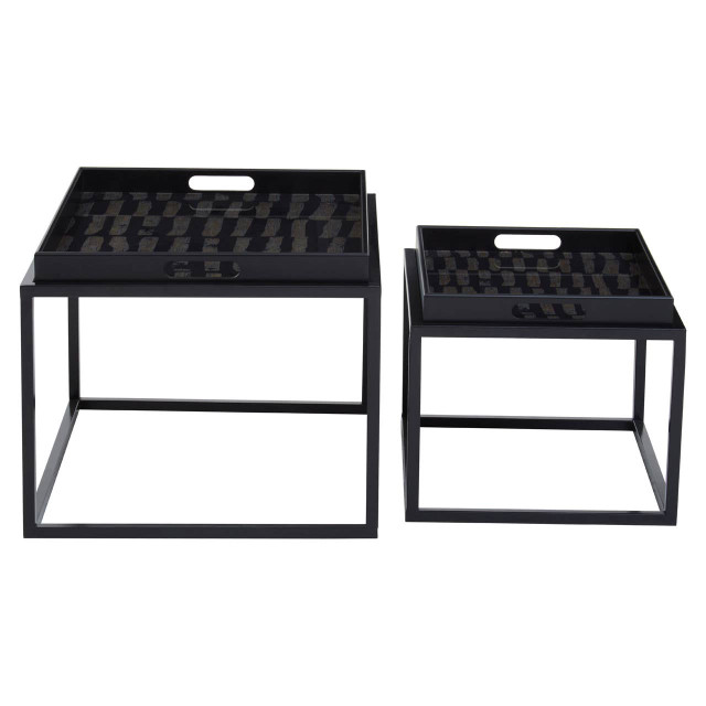 Premier Housewares Celina Set Of 2 Nesting Tables