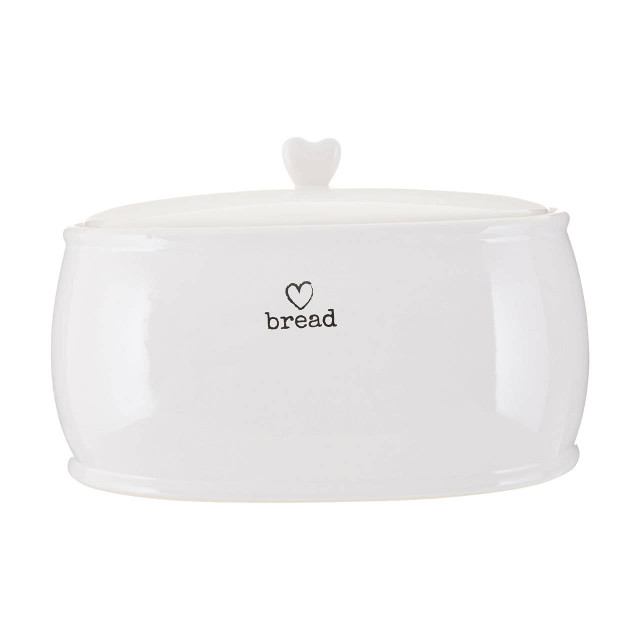 premier housewares Charm White Dolomite Bread Bin