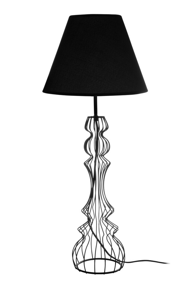 premier housewares Chicago Black Table Lamp